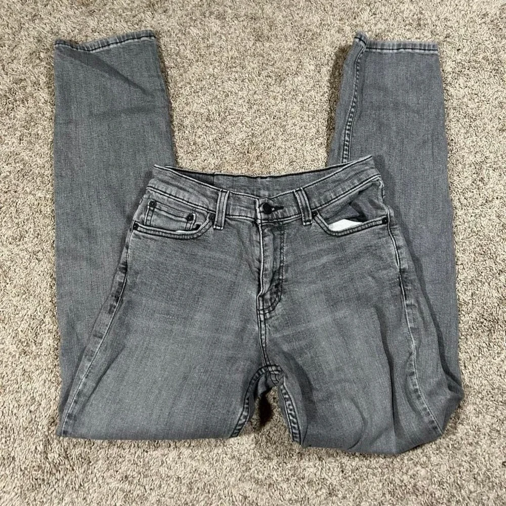Men's Levi's 511 Slim Fit Gray Jeans –‎ W29 L32 (Fits a W28) Casual Basic Pants